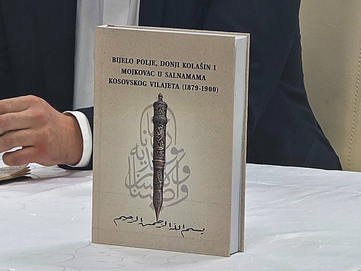 U Bijelom Polju promovisana knjiga ,,Bijelo Polje, Donji Kolašin i Mojkovac u salnamama Kosovskog vilajeta“